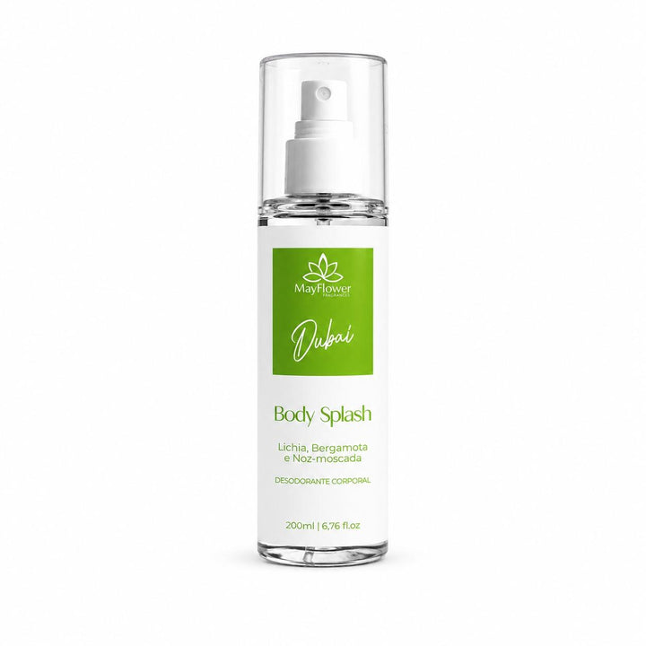 Body Splash Dubai MayFlower com Lichia e Bergamota 200ml