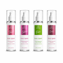Kit 4 Body Splash MayFlower Velvet, Essenza, Dubai e Candy 4x200ml